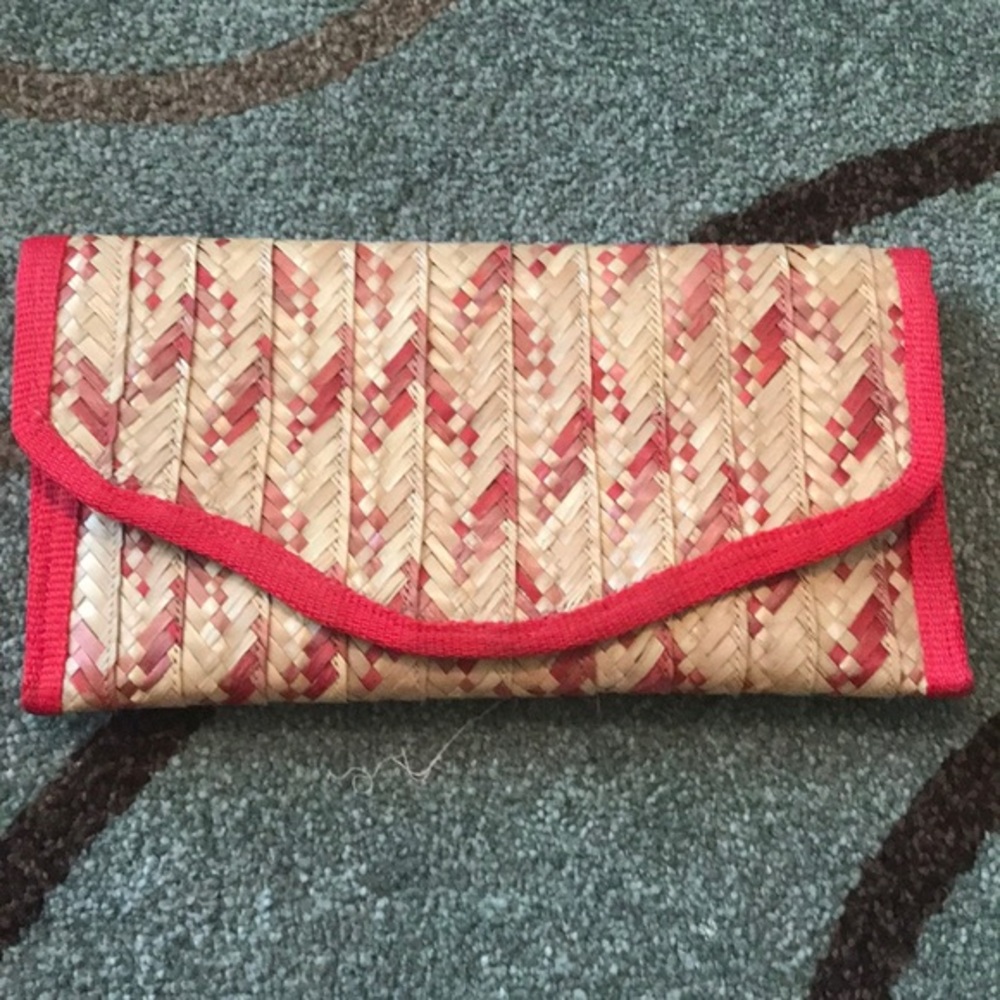 Straw Purse from the Bahamas